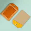 PU頸繩拼色證件套 PU頸繩拼色證件套