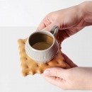 Solid Wood Cookie Insulated Coaster