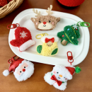 聖誕毛絨胸針/掛件