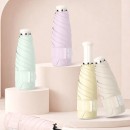 伸縮五折便攜遮陽傘