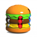 漢堡薯條魔豆魔方指尖陀螺減壓玩具