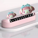 Customized PVC 3D Doll Car Moving Number Plate
