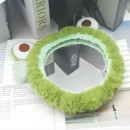 毛絨台式化妝鏡