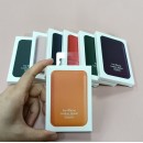 Card holder with mirror