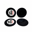 Mini Vinyl Record Keychain Ornament Customizable