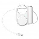 Creative Retractable Mobile Power Bank With Built-in Wire