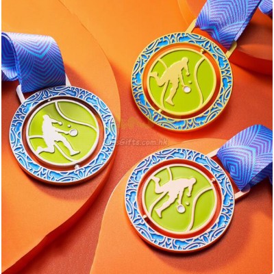 Tennis Metal Medal
