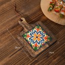 陶瓷實木杯墊隔熱墊