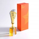 Metal Crystal Trophy