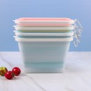 Silicone Folding Pouch Type Lunch Box