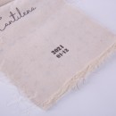 Tear-off canvas calendar