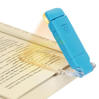 多功能充電USB卡夾書燈