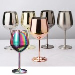 Stainless Steel Wine Glass