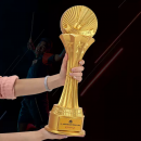 超大號羽毛球獎座