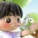 水鳥口哨/可注水鳥叫哨子玩具