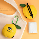 Custom corduroy foldable shopping bag dolls