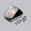 创意沙丁鱼罐头回形针