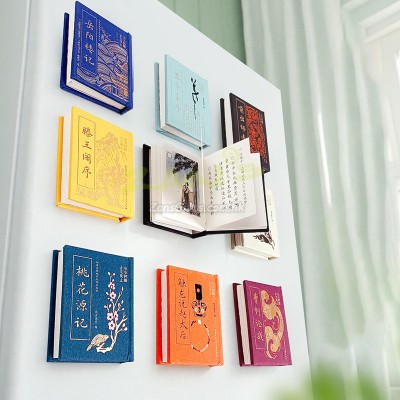 Mini Book Refrigerator Sticker