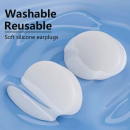 Silicone mud waterproof earplugs