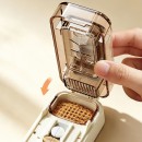 1-into-2, 3 & 4 Compartment Pill Cutter, Grinder and Pill Box 1-into-2, 3 & 4 Compartment Pill Cutter, Grinder and Pill Box