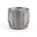 Pure titanium portable water cup