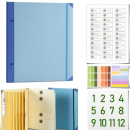 Organizer for accordion folders