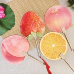 夏季爆款热卖水果扇