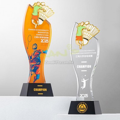 羽毛球奖座