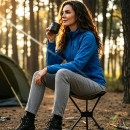 戶外野營可旋轉折疊凳 戶外野營可旋轉折疊凳