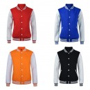 Fleece Letterman Jacket