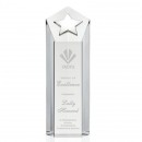 Metal Star Crystal Trophy