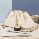 Canvas Drawstring Cosmetic Bag