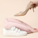 Three dimensional large capacity shoe bag