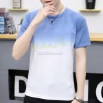 Gradient Colors Printed T-Shirt