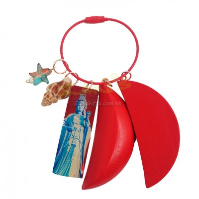 Mazu Cultural and Creative Holy Grail Pendant