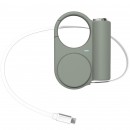 Creative Retractable Mobile Power Bank With Built-in Wire
