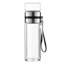 Portable Glass Mug with Infuser