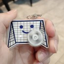 旋轉球類減壓鑰匙圈掛件