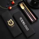 2-In-1 Spoon, Fork And Chopsticks Tableware