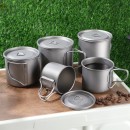 Pure titanium portable water cup