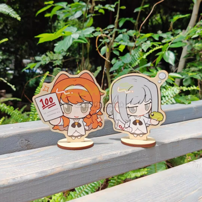 Wooden standee