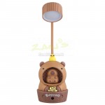 充电LED台灯卡通公仔摆件