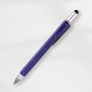 Multifunctional touch head screwdriver ruler 6-in-1 ballpoint pen
