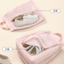 Three dimensional large capacity shoe bag