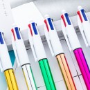 新款UV電鍍四色圓珠筆