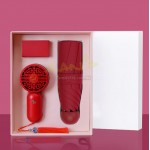 Umbrella And Fan Gift Set