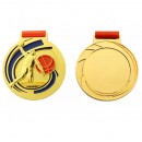 Basketball Metal Medal