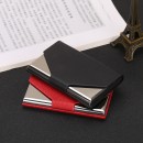 PU Metal Card Holder