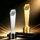 Metal‑texture Trophy Metal‑texture Trophy