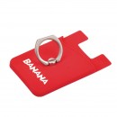 Silicone Phone Wallet with Ring